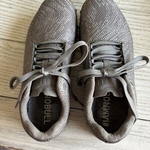 NOBULL Gray Athletic Shoes with Cushioned Collar